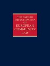 Copertina  2 : The law of the internal market