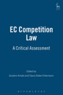 Copertina  EC competition law : a critical assessment