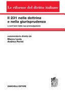 Copertina  Il 231 nella dottrina e nella giurisprudenza : a vent'anni dalla sua promulgazione