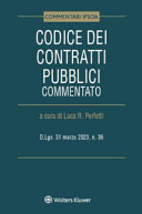 Copertina  Codice dei contratti pubblici commentato : D.lgs. 31 marzo 2023, n. 36