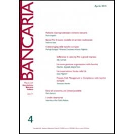 Copertina  Bancaria : mensile dell'Associazione bancaria italiana