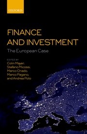 Copertina  Finance and investment : the European case